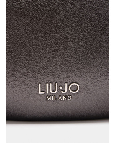 BORSA  LIU JO DONNA ECS M HOBO ANTRACITE MET. 33X16X35CM AF5053 E0058 04020