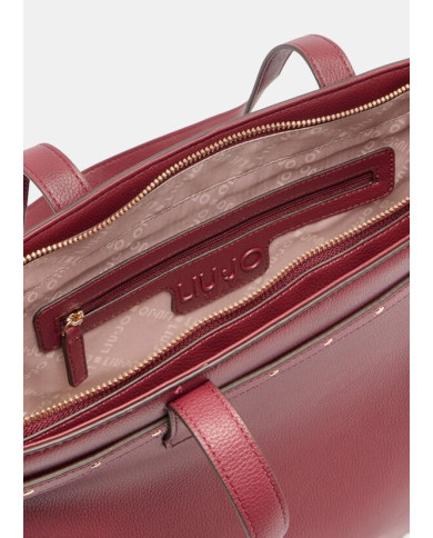 BORSA  LIU JO DONNA  ECS M TOTE RED WINE 43X8X30CM AF5135 E0058 91726