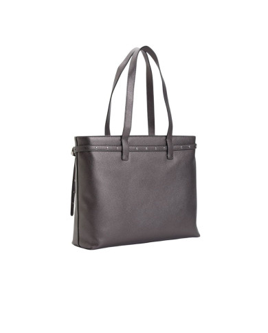 BORSA  LIU JO DONNA  ECS M TOTE ANTRACITE MET. 43x8x30CM AF5135 E0058 04020