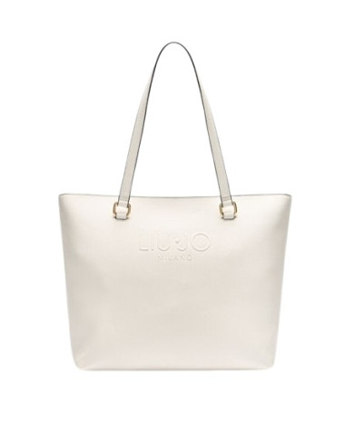 BORSA  LIU JO DONNA SHOPPING BAG BIANCO  42x12x31CM AA5321 E0087 01065