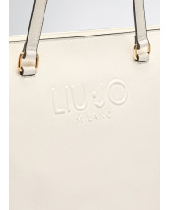 BORSA  LIU JO DONNA SHOPPING BAG BIANCO  42x12x31CM AA5321 E0087 01065
