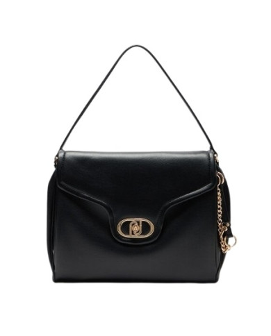 BORSA  A SPALLA LIU JO DONNA ECS HOBO NERO 32X14X28CM AA5017 E0037 22222