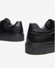 SNEAKERS NEROGIARDINI UOMO PELLE GUANTO NERO TR ISEO I400450U/100