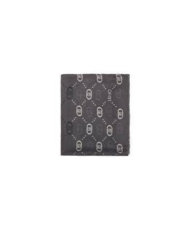 FOULARD LIU JO DONNA  ECS STOLA DEGRADE LOGO BLACK 70X180  2F5080 T0300 22222