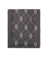 FOULARD LIU JO DONNA  ECS STOLA DEGRADE LOGO BLACK 70X180  2F5080 T0300 22222