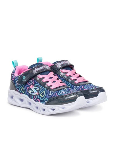 SNEAKERS SKECHERS BAMBINA HEART LIGHT BOOGIE LOVE MULTICOLOR 303257L NVMT