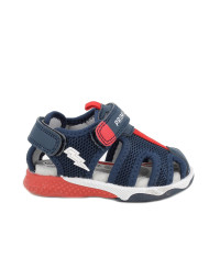 SANDALO PRIMIGI PRIMI PASSI T.RETE/NAPPA PU NAVY 7953233