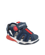SANDALO PRIMIGI PRIMI PASSI T.RETE/NAPPA PU NAVY 7953233