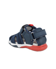 SANDALO PRIMIGI PRIMI PASSI T.RETE/NAPPA PU NAVY 7953233