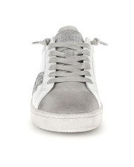 SNEAKERS LOTTO DONNA AUTOGRAPH GLITTER W LEGGENDA WHITE/SILVER METAL 2/MUSHROOM GRAY 223667 9MV