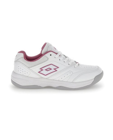 SNEAKERS DONNA LOTTO NEXT COURT COURT LOGO AMF XX W WHITE/RED VIOLET BOX WOMAN E 220655 BQA