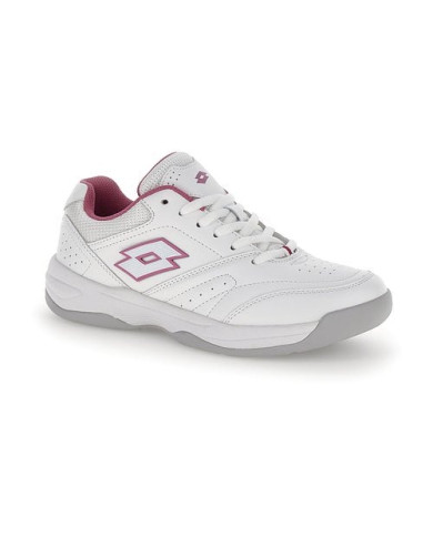 SNEAKERS DONNA LOTTO NEXT COURT COURT LOGO AMF XX W WHITE/RED VIOLET BOX WOMAN E 220655 BQA