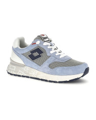SNEAKERS LOTTO UOMO TOKYO GINZA CRACK LEGGENDA GRAY/DRESS BLUE/ASHLEY BLUE 223626 EE7