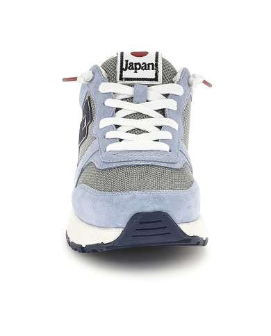 SNEAKERS LOTTO UOMO TOKYO GINZA CRACK LEGGENDA GRAY/DRESS BLUE/ASHLEY BLUE 223626 EE7