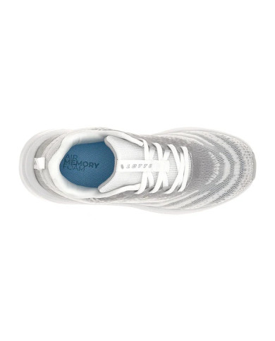 SNEAKERS LOTTO DONNA RUN 60 AMF II W NEXT WHITE/MUSHROOM GRAY 223473 9MK