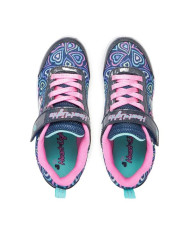 SNEAKERS SKECHERS BAMBINA HEART LIGHT BOOGIE LOVE MULTICOLOR 303257L NVMT