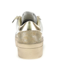 SNEAKERS LOTTO DONNA BACK LAMINATED W LEGGENDA WHITE/GOLDEN ALMOND/LIGHT PLATINO 223675 EG0