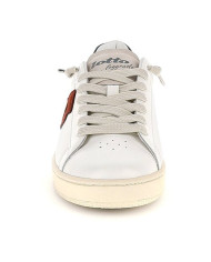 SNEAKERS UOMO  LOTTO LEGGENDA AUTOGRAPH WAXED WHITE/RED CHOCOLATE/RAINY DAY 223142 DTE