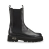 Anfibio Cult Slash 3267 High Beatle W Leather/elastic Black Donna Nero