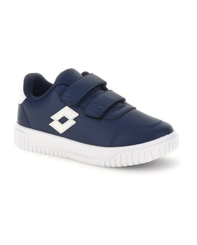 SNEAKERS KIDS LOTTO SPORT TENNIS FUN AMF CL S DRESS BLUE/WHITE TG:27-35 222626 5LP