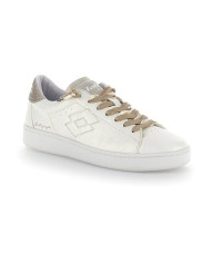 SNEAKERS DONNA LOTTO LEGGENDA AUTOGRAPH PEARL W ANTIQUE WHITE/GOLDEN ALMOND  221130 61I