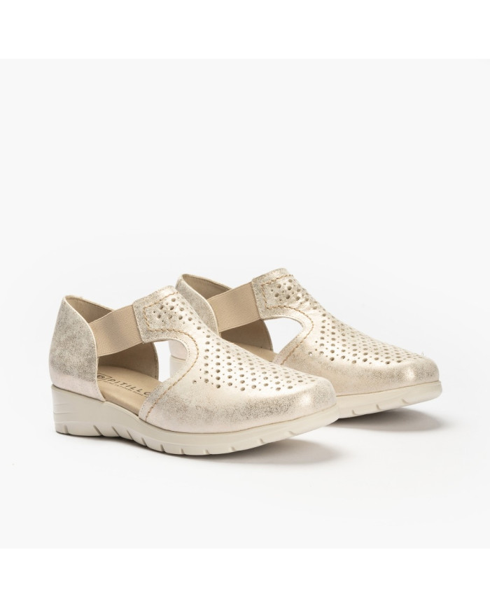 MOCASSINO PITILLOS DONNA ORO 2409 ORO