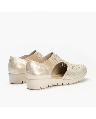 MOCASSINO PITILLOS DONNA ORO 2409 ORO