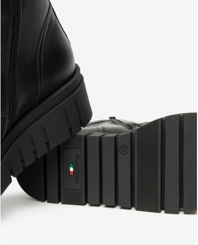 ANFIBI NEROGIARDINI DONNA GUANTO NERO TR SULMONA NERO I514913D/100