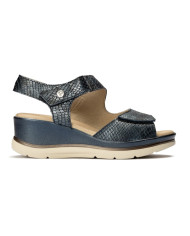 SANDALO CON ZEPPA  PITILLOS DONNA OSSID AZUL 5033 OSSID