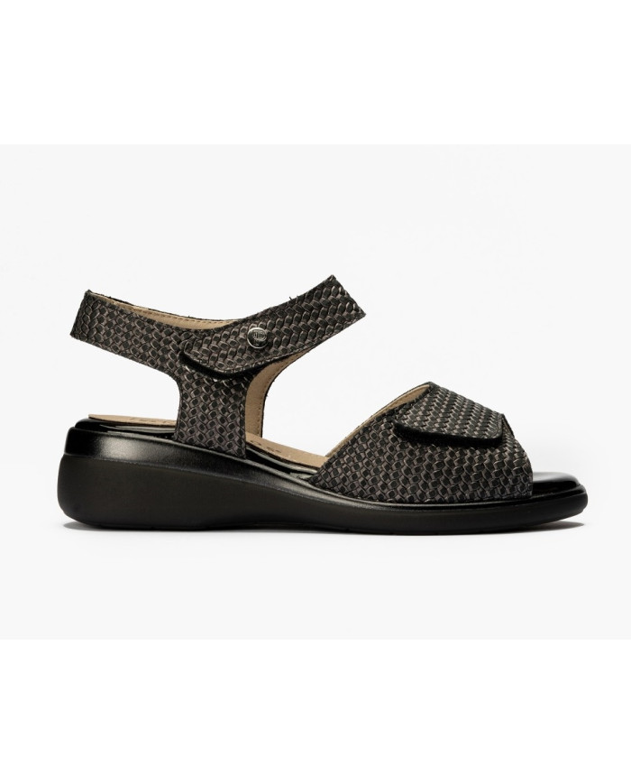 SANDALO PITILLOS DONNA ESPIGA NERO 5011 NEGRO