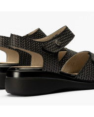 SANDALO PITILLOS DONNA ESPIGA NERO 5011 NEGRO