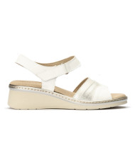SANDALO CON ZEPPA PITILLOS DONNA STOCCOLMA BLANCO MARLEY TRESOR 5041 BLANCO