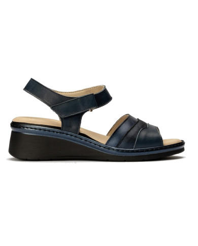 SANDALO CON ZEPPA PITILLOS DONNA VERONA AZUL MARLEY TRESOR 5041 AZUL