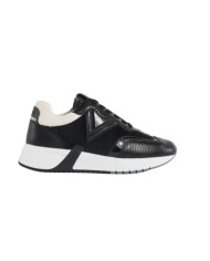 SNEAKERS GAUDI' DONNA ICONICA WOMAN-LEATHER BLACK V34-63460_V0001