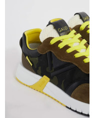 SNEAKERS GAUDI' UOMO ICONICA MAN-SUEDE/LEATHER MUD/BLACK V32-63542_V7901
