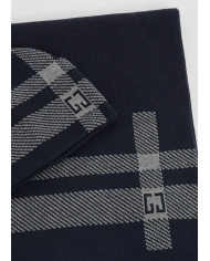 BERRETTO BEANIE E SCIARPA COORDINATI GAUDÌ MOTIVO A RIGHE V3AI-11458_V0081