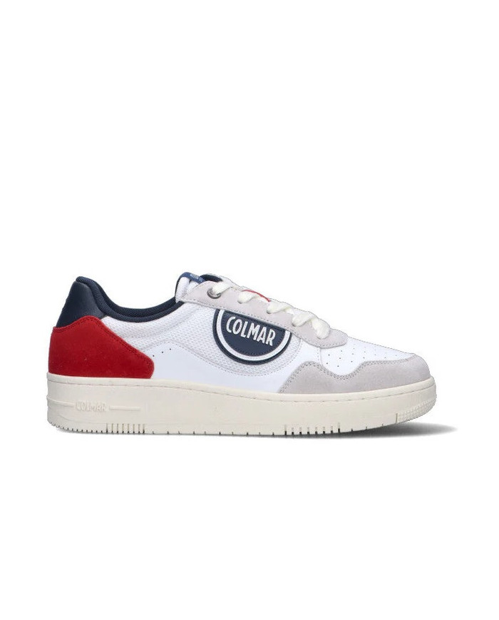 SNEAKERS COLMAR UOMO AUSTIN MASTER WHITE-NAVY-RED AUSTIN M 101 