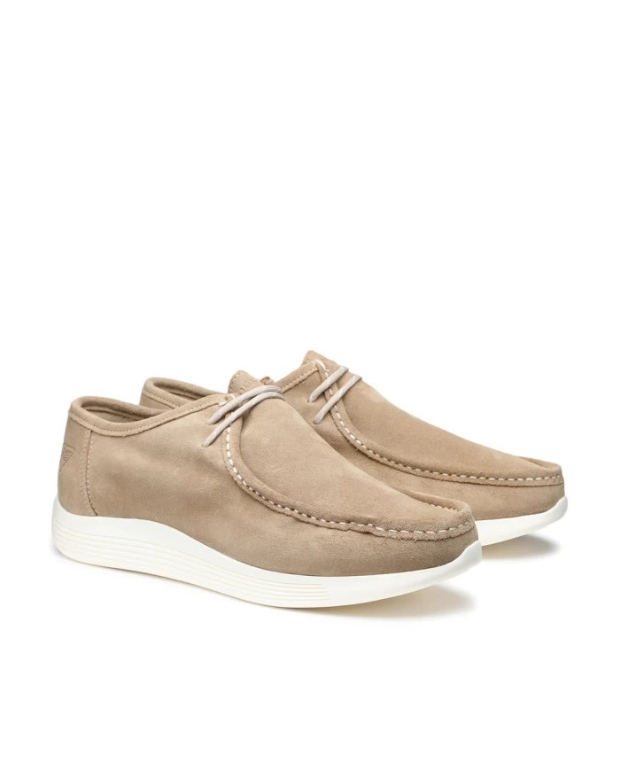 MOCASSINI DOCKSTEPS UOMO INDEPENDENT 0008 LOW M SUEDE SAND DSM000800