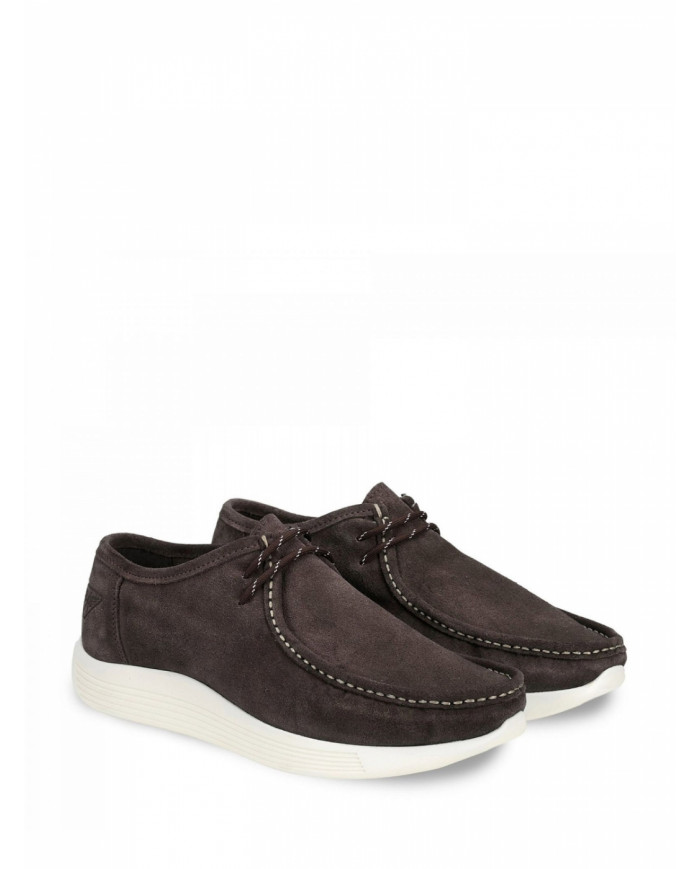 MOCASSINO ALLACCIATO DOCKSTEPS UOMO MARRONE SCURO DSM000801