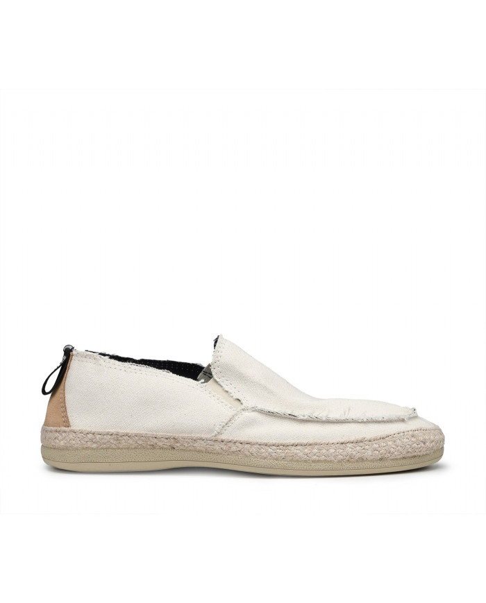 SLIP-ON DOCKSEPS UOMO KAUAI 2440 LOW M CANVAS/SUEDE OFF WHITE