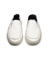 SLIP-ON DOCKSEPS UOMO KAUAI 2440 LOW M CANVAS/SUEDE OFF WHITE