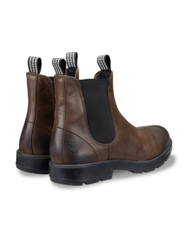 STIVALETTO DOCKSTEPS UOMO BEATLES JASPER 1302 M BEATLE LEATHER DK BROWN DSM130201