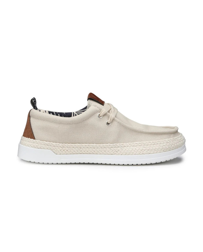 MOCASSINO DOCKSTEPS UOMO RIO 8622 LOW M CANVAS SAND DSM862202