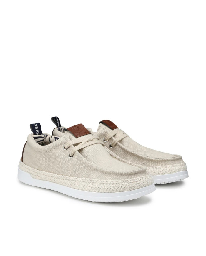 MOCASSINO DOCKSTEPS UOMO RIO 8622 LOW M CANVAS SAND DSM862202