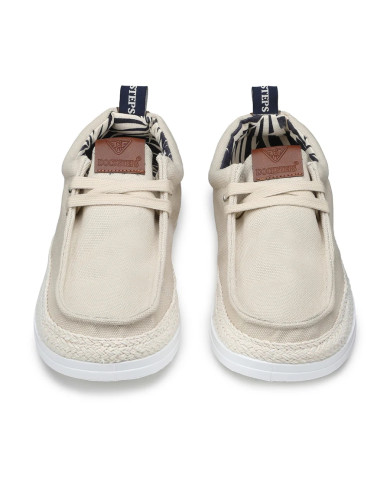 MOCASSINO DOCKSTEPS UOMO RIO 8622 LOW M CANVAS SAND DSM862202