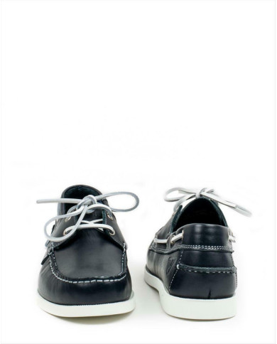 MOCASSINO DOCKSTEPS UOMO PRO-SAILING 0002 LOW M LEATHER NAVY DSE106350