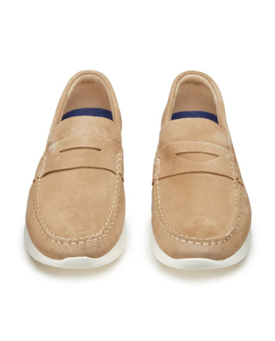 MOCASSINO DOCKSTEPS UOMO INDEPENDENT 0084 LOW M SUEDE SAND DSM008402