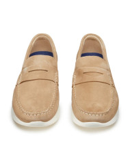 MOCASSINO DOCKSTEPS UOMO INDEPENDENT 0084 LOW M SUEDE SAND DSM008402