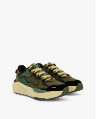 SNEAKERS EXTR4 UOMO KAIZEN XL 1.04 T.TECNICO/SUEDE VERDE/FANGO 8701744
