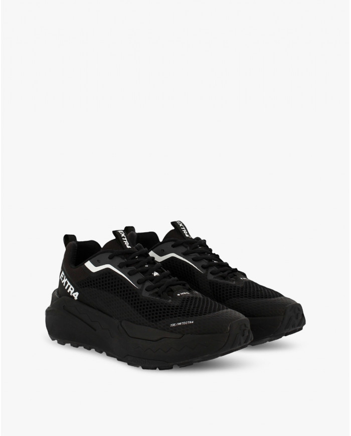 SNEAKERS EXTR4 UOMO KAIZEN GX 1.05 TESS.RETE NERO 8700544